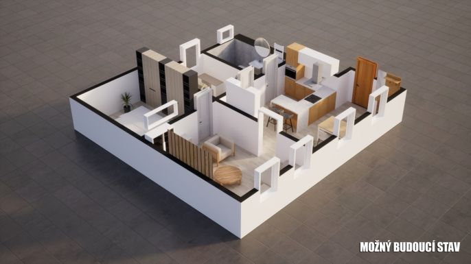 Prodej, Byt 3+1, Velké Březno