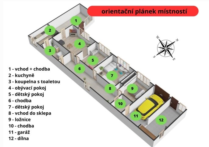 Prodej, Rodinný dům, Golčův Jeníkov