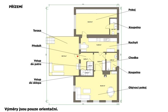 Prodej, Chalupa, Vlkovice