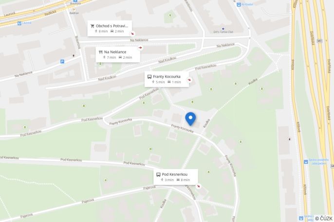 Pronájem, Byt 2+1, Praha