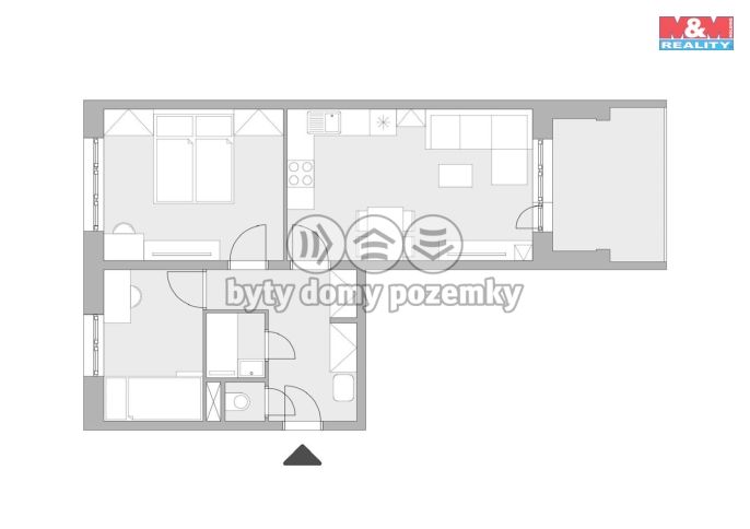 Prodej, Byt 3+kk, Ostrava