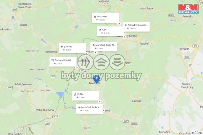 Prodej, Pozemek k bydlení, Volfartice