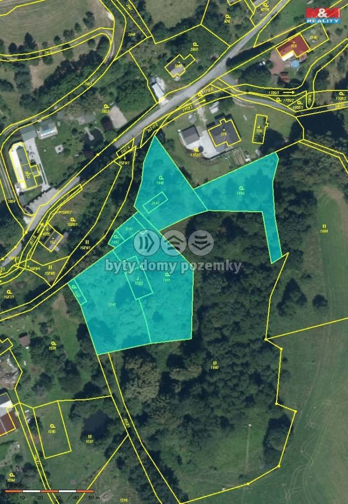 Prodej, Pozemek k bydlení, Vlčice