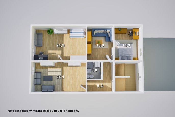 Prodej, Rodinný dům, Krupka