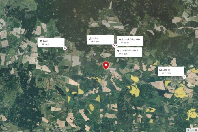 Prodej, Louka, Březí