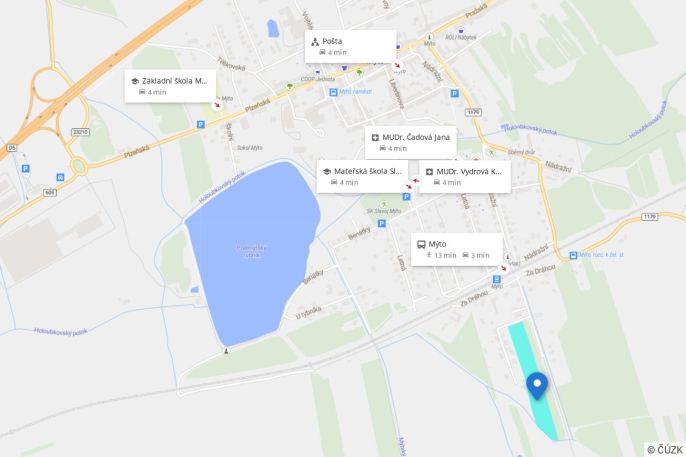 Prodej, Pozemek k bydlení, Mýto