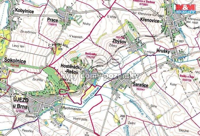 Prodej, Pole, Hostěrádky-Rešov