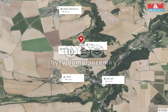 Prodej, Pozemek k bydlení, Blevice