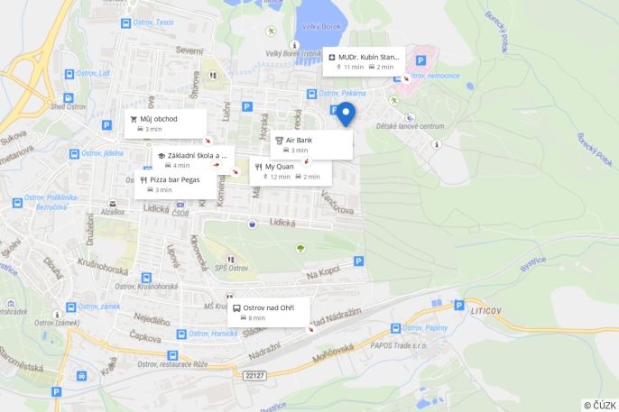 Prodej, Byt 3+kk, Ostrov