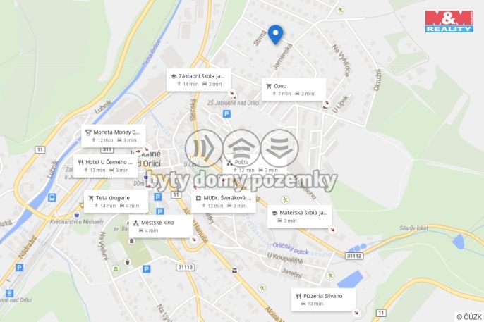 Prodej, Rodinný dům, Jablonné nad Orlicí