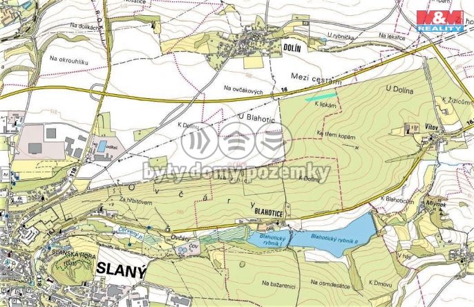 Prodej, Ovocný sad, Slaný