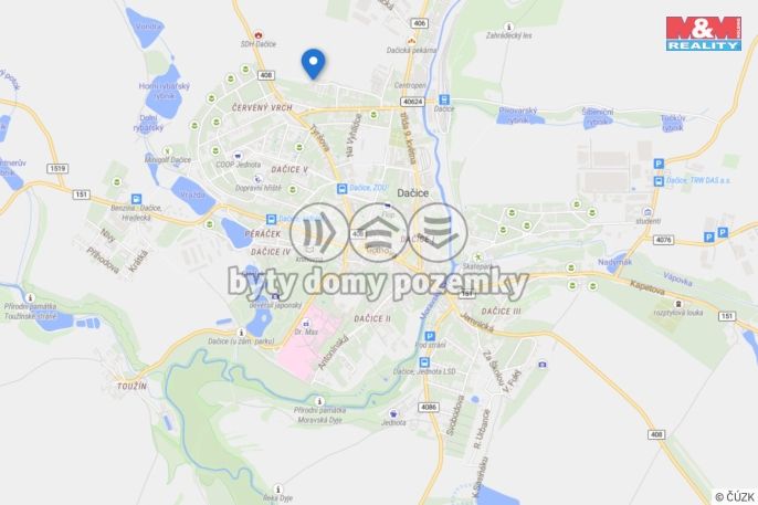 Prodej, Byt 2+1, Dačice