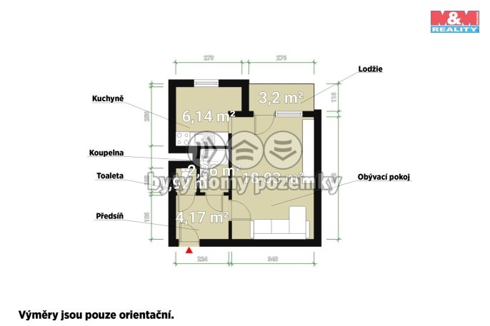Prodej, Byt 1+1, Praha