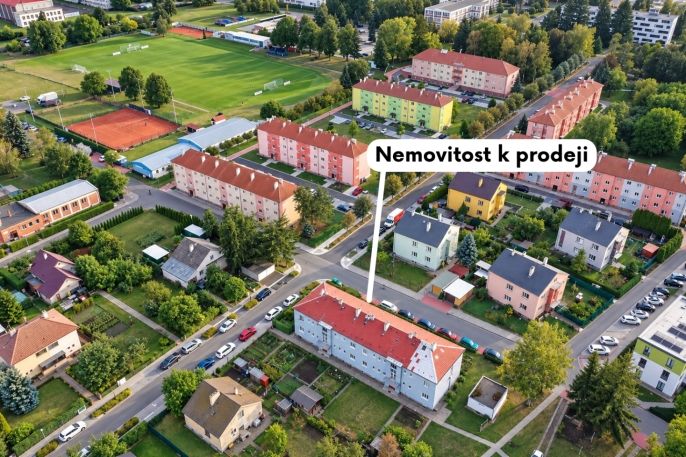 Prodej, Byt 2+1, Lutín