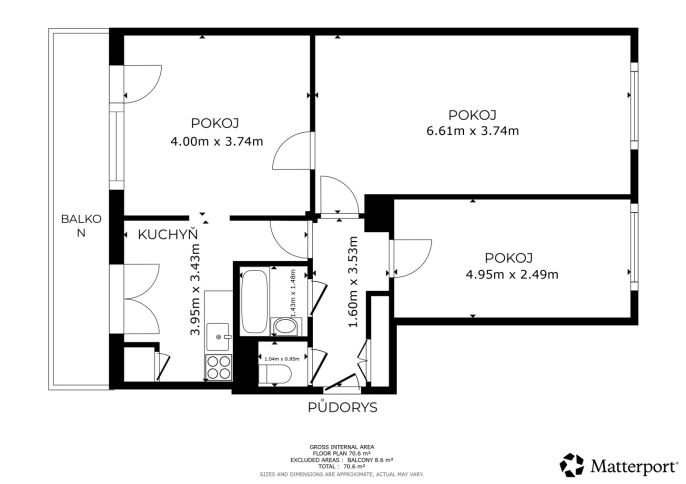 Prodej, Byt 3+1, Ostrava