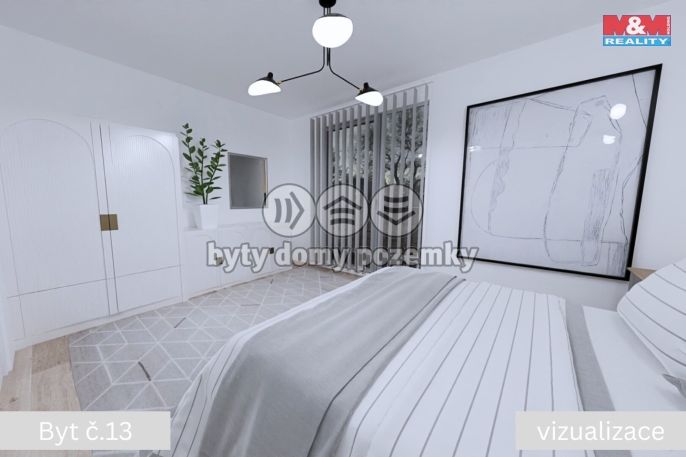 Prodej, Byt 3+kk, Žleby