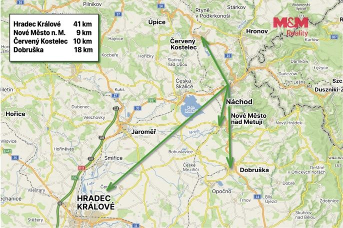 Pronájem, Rodinný dům, Náchod