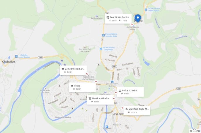 Prodej, Chalupa, Zruč nad Sázavou