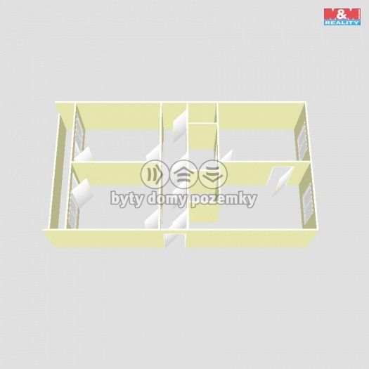 Prodej, Byt 3+1, Krupka