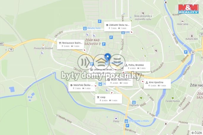 Prodej, Byt 3+1, Žďár nad Sázavou