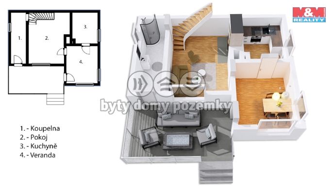 Prodej, Chata, Zbraslavice