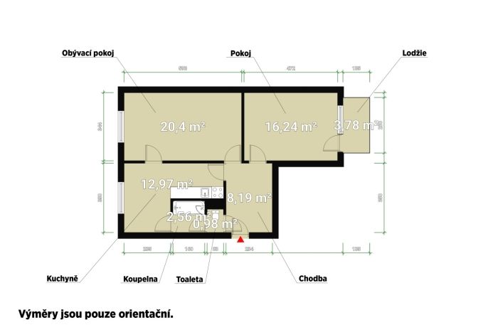 Prodej, Byt 2+1, Karlovy Vary