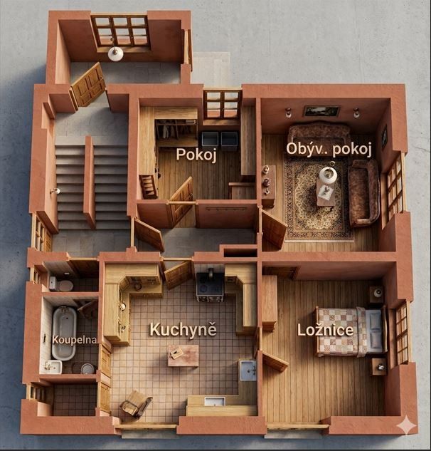 Prodej, Rodinný dům, České Budějovice