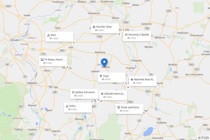 Prodej, Pozemek k bydlení, Honbice