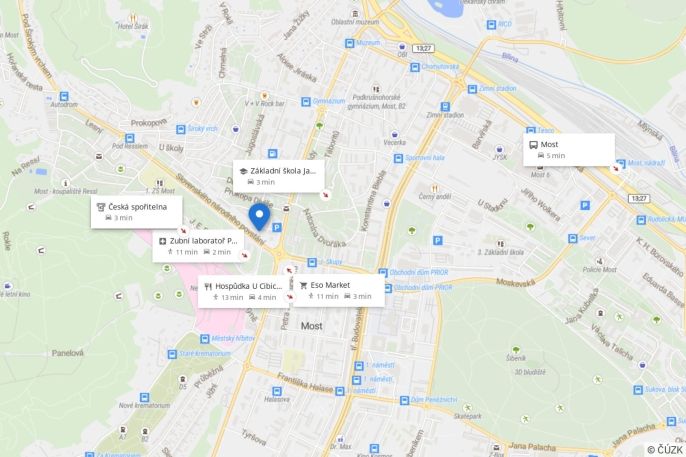 Prodej, Byt 2+1, Most