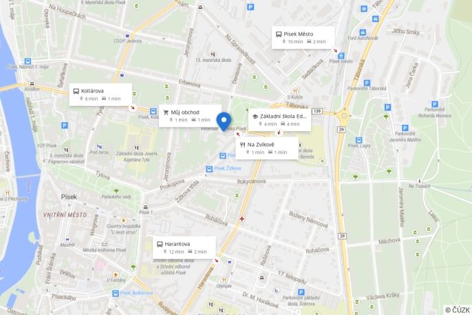 Pronájem, Byt 2+1, Písek