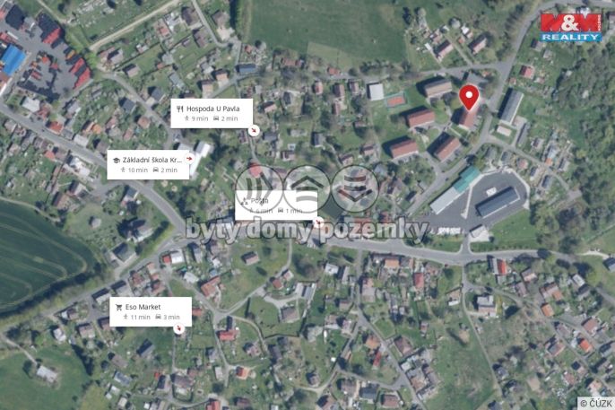 Prodej, Byt 3+1, Krajková