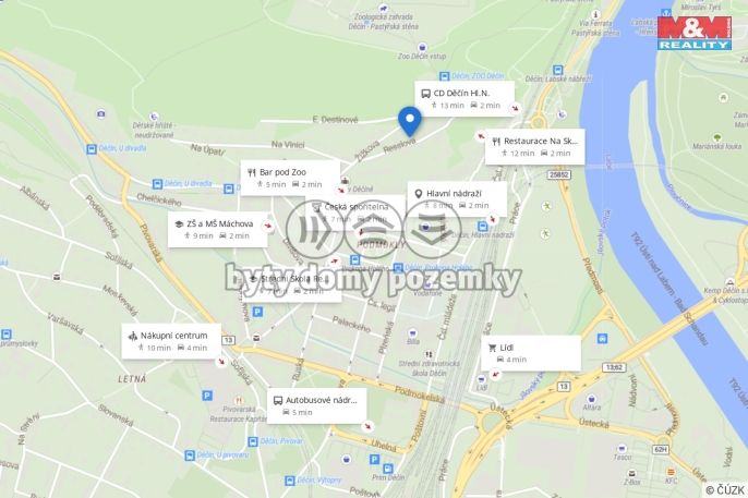 Prodej, Byt 4+1, Děčín