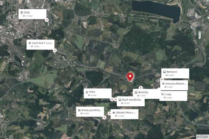 Prodej, Komerční pozemky, Rtyně nad Bílinou