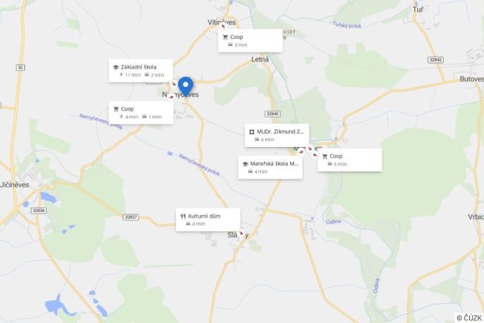Prodej, Rodinný dům, Nemyčeves