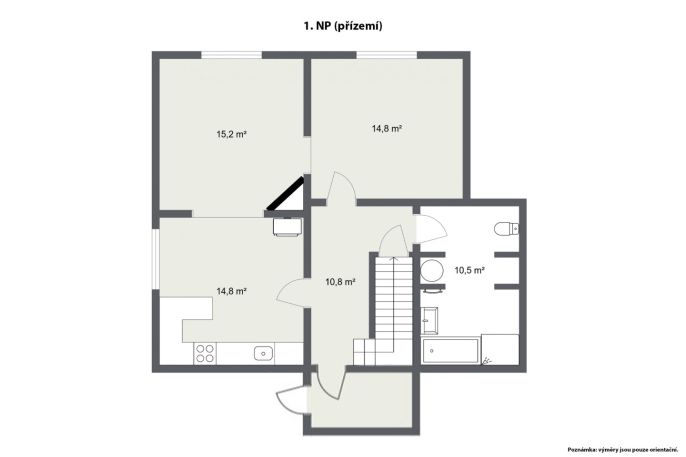 Prodej, Rodinný dům, Krásný Les