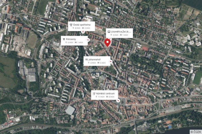 Pronájem, Kancelářský prostor, Litoměřice