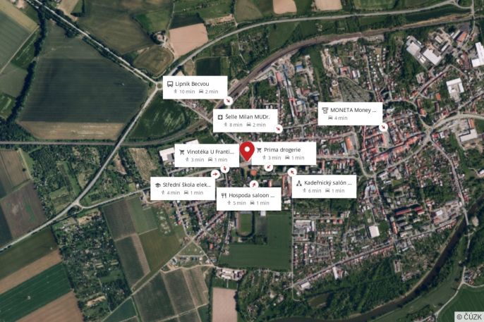 Prodej, Byt 2+1, Lipník nad Bečvou