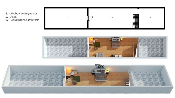 Prodej, Chalupa, Lužná