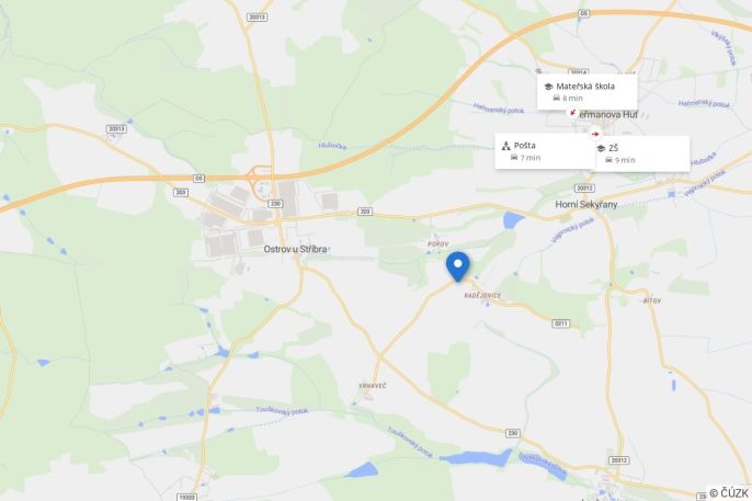 Prodej, Pozemek k bydlení, Přehýšov