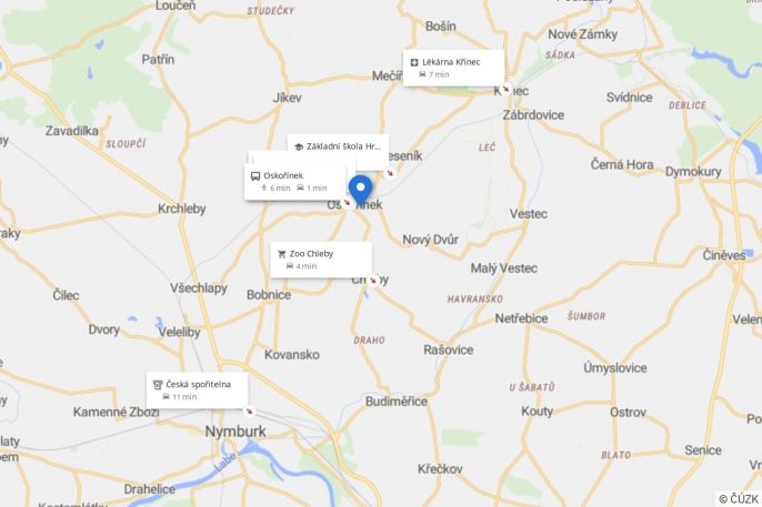 Prodej, Rodinný dům, Oskořínek