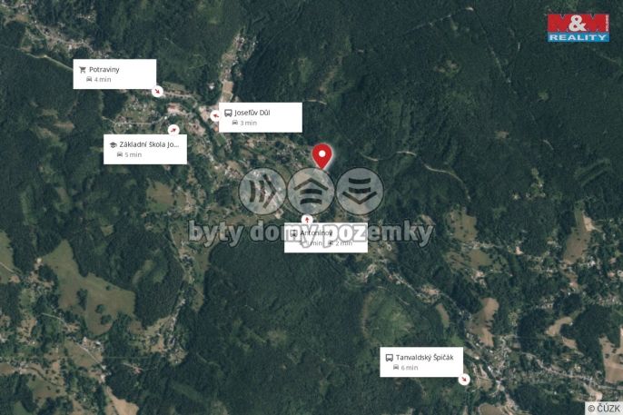 Prodej, Pozemek k bydlení, Josefův Důl