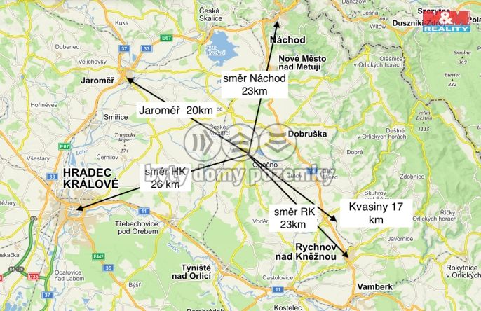 Prodej, Pole, Opočno