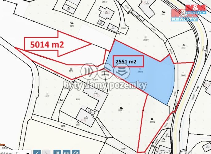 Prodej, Pozemek k bydlení, Třebařov