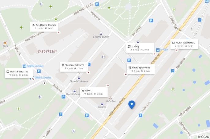 Pronájem, Byt 1+1, Praha