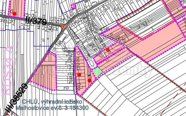 Prodej, Pozemek k bydlení, Malhostovice