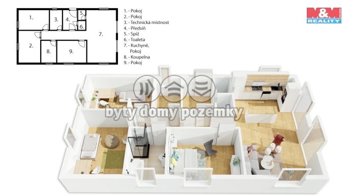 Prodej, Rodinný dům, Černuc