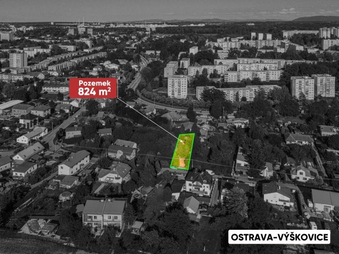 Prodej, Pozemek k bydlení, Ostrava