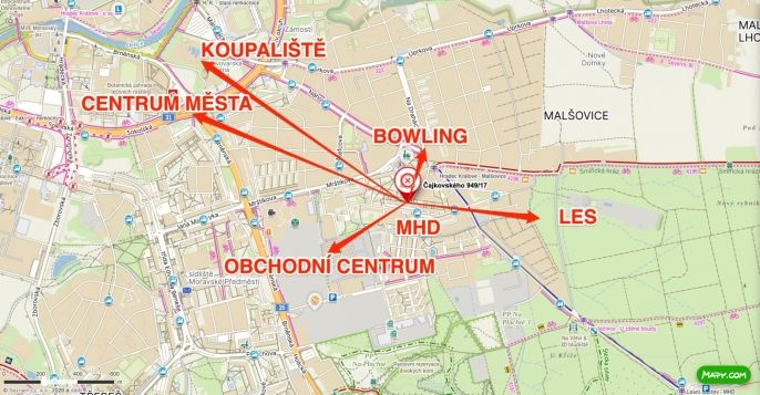 Prodej, Byt 3+1, Hradec Králové