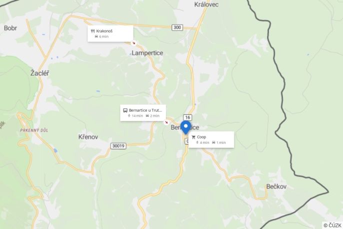 Pronájem, Chalupa, Bernartice