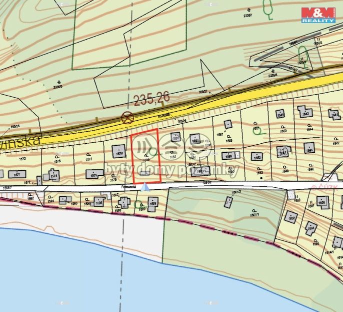 Prodej, Pozemek k bydlení, Hlásná Třebaň